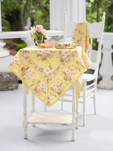 Load image into Gallery viewer, April Cornell Apple Blossom Tablecloth