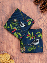 Load image into Gallery viewer, April Cornell Chickadee Tea Towel Set