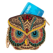 Load image into Gallery viewer, Mary Frances A Little Wiser Coin Purse/Key Fob