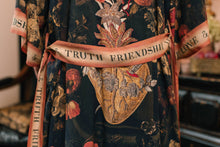Load image into Gallery viewer, Market of Stars Heart of Gold Opera Duster Kimono Robe w/ Sacred Heart