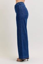 Load image into Gallery viewer, Judy Blue Jeans HW Retro Wide w/ Patch Pkts & Twisted Seams