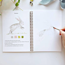 Load image into Gallery viewer, Emily Lex Studio Animals Watercolor Workbook