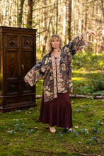 Load image into Gallery viewer, Market of Stars Lionheart Matinée Duster w/ florals & Narnia inspired print