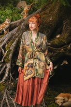 Load image into Gallery viewer, Market of Stars Woodland Wisdom Matinée Duster w/ Florals, Fox & Owl