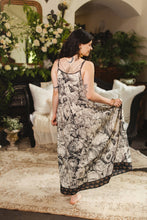 Load image into Gallery viewer, Market of Stars Honey & The Moon Bohéme Maxi Slip Dress w/ Florals & Bees