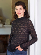 Load image into Gallery viewer, April Cornell Amelie Mock Turtleneck T-Shirt