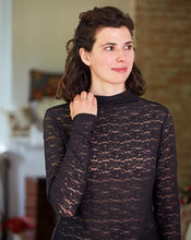 Load image into Gallery viewer, April Cornell Amelie Mock Turtleneck T-Shirt