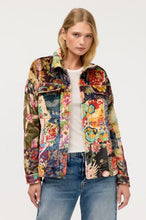 Load image into Gallery viewer, Johnny Was Amelie Sherpa Trucker Jacket