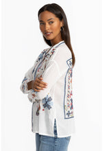Load image into Gallery viewer, Johnny Was Slim Audrey Embroidered Shirt