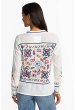 Load image into Gallery viewer, Johnny Was Slim Audrey Embroidered Shirt