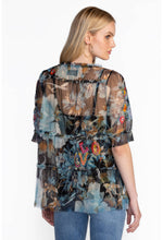 Load image into Gallery viewer, Johnny Was Mazzy Ruffle Tiered Blouse