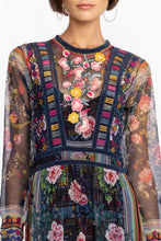 Load image into Gallery viewer, Johnny Was Dayana Mesh Dress with Slip