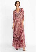 Load image into Gallery viewer, Johnny Was Cardinal Mesh Dress (Slip)