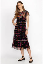 Load image into Gallery viewer, Johnny Was Rheia Tiered Mesh Dress (Slip)