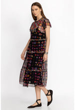 Load image into Gallery viewer, Johnny Was Rheia Tiered Mesh Dress (Slip)