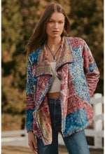 Load image into Gallery viewer, Johnny Was Joan Wrap Binded Sherpa Jacket