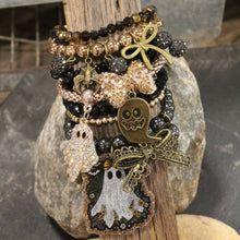 Load image into Gallery viewer, The Primitive Peddler Ghostly BOO Charm'd Bracelet Set