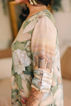 Load image into Gallery viewer, Market of Stars Fleur De Soleil Artist Dress Tunic w/ Pockets & Florals