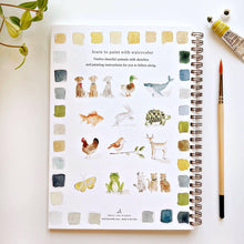 Load image into Gallery viewer, Emily Lex Studio Animals Watercolor Workbook