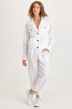 Load image into Gallery viewer, XCVI Baltazar Linen Pleated Jacket