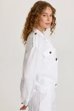 Load image into Gallery viewer, XCVI Baltazar Linen Pleated Jacket