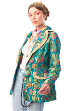 Load image into Gallery viewer, Aratta Renaissance Silk Jacquard Blazer/Jacket