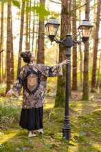 Load image into Gallery viewer, Market of Stars Lionheart Matinée Duster w/ florals & Narnia inspired print