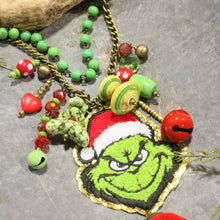 Load image into Gallery viewer, The Primitive Peddler No Scrooge Allowed Charm'd Necklace
