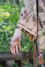 Load image into Gallery viewer, Market of Stars Lovelight Opera Duster Kimono Robe w/woodland deer & swallow