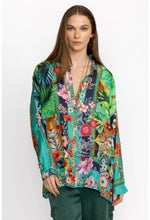 Load image into Gallery viewer, Johnny Was Tigres Et Fleurs Seline Button Down