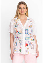 Load image into Gallery viewer, Johnny Was Cooper Button Up Blouse Andreia