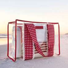 Load image into Gallery viewer, Case-Mate Cherry Gingham Jelly Tote Bag