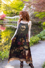 Load image into Gallery viewer, Market of Stars The Messenger Long Maxi Slip Dress w/ Joan of Arc & Florals