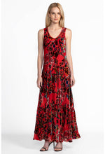 Load image into Gallery viewer, Johnny Was Bobcat Forest Bias Dress (Slip)