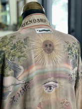 Load image into Gallery viewer, Market of Stars Friendship Love & Truth Vintage Wash Pixie Duster Kimono