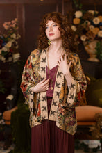 Load image into Gallery viewer, Market of Stars Golden Hour Pixie Duster Crop Kimono w/ Floral Print