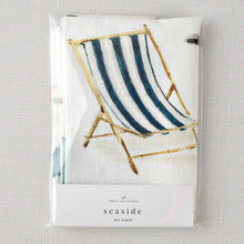 Load image into Gallery viewer, Emily Lex Studio Seaside cotton flour sack tea towel