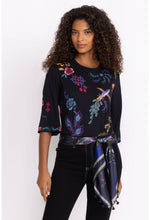 Load image into Gallery viewer, Johnny Was Midnight Silk Scarf