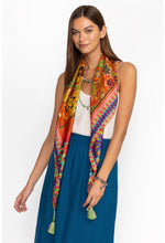 Load image into Gallery viewer, Johnny Was Silk Scarf Tie Dye