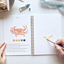 Load image into Gallery viewer, emily lex studio Seaside watercolor workbook