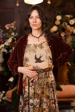 Load image into Gallery viewer, Market of Stars Golden Hour Bohéme Long Maxi Slip Dress w/ Floral Print