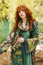 Load image into Gallery viewer, Market of Stars The Daydreamer Scarf with Sleeping Beauty, Roses & Rabbits