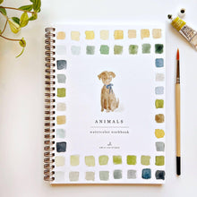 Load image into Gallery viewer, Emily Lex Studio Animals Watercolor Workbook