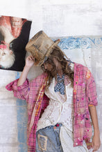 Load image into Gallery viewer, Magnolia Pearl Check Boyfriend Shirt