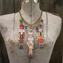 Load image into Gallery viewer, The Primitive Peddler Nutcracker Parade Charm'd Necklace