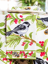 Load image into Gallery viewer, April Cornell Chickadee Napkin (set of 4)
