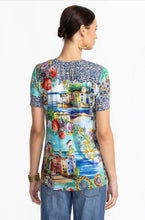 Load image into Gallery viewer, Johnny Was The Janie Favorite Short Sleeve V‑Neck Swing Tee