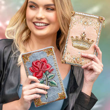 Load image into Gallery viewer, Mary Frances Crowned Jewel Crossbody Phone Bag