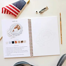 Load image into Gallery viewer, Emily Lex Studio Americana Watercolor Workbook