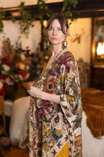Load image into Gallery viewer, Market of Stars Golden Hour Goddess Duster Kimono w/ Floral Print